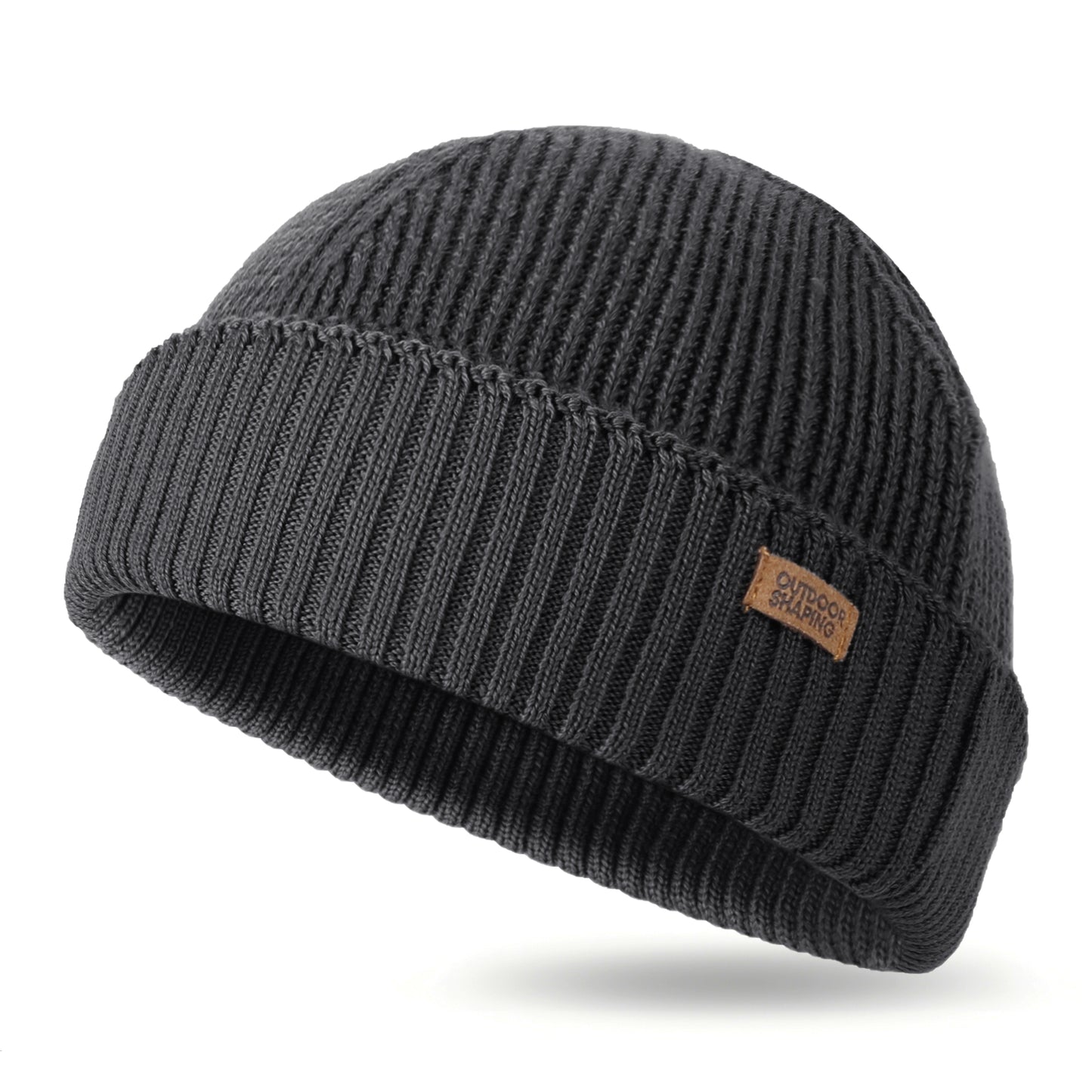 Merino wool fisherman beanie