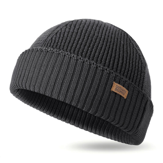 Merino wool fisherman beanie